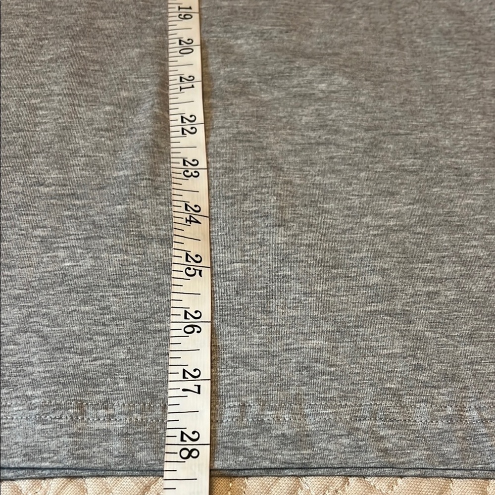 Manager Grey Heather Men’s Size Large Short Sleeve Relaxed Fit Cotton-Blend Tee - Picture 7 of 8